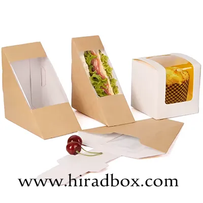 جعبه‌های ته قفلی برای بسته بندی مواد غذایی خوراکی