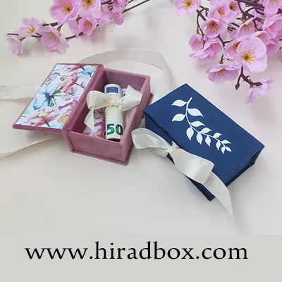 جعبه سازی کادویی و ارتباط جعبه کادو با محتوای بسته