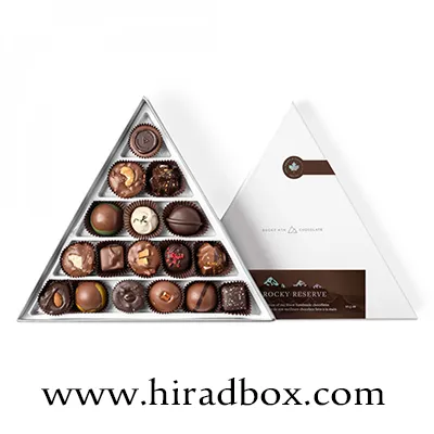 طراحی خاص و متفاوت جعبه شکلات