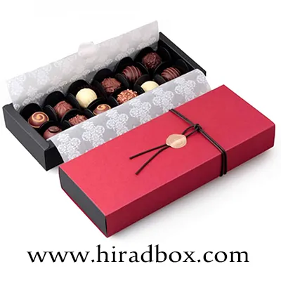 نقش و طرحی نو در جعبه شکلات