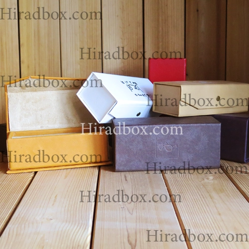 جعبه چرمی عینک