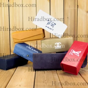 جعبه چرمی عینک