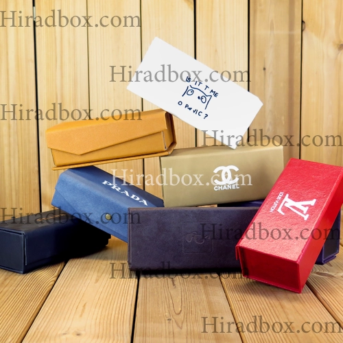 جعبه چرمی عینک