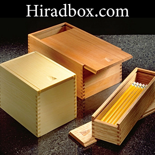 جعبه کشویی چوبی